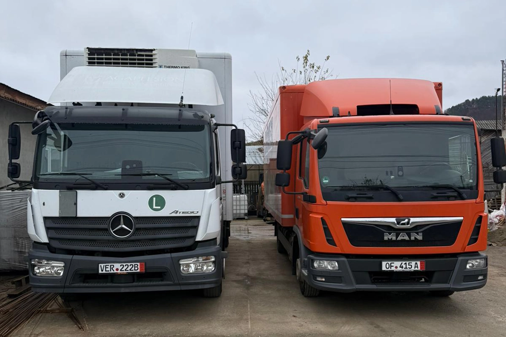 Ansamble folosite pentru transportul marfurilor ce au nevoie de temperatura controlata